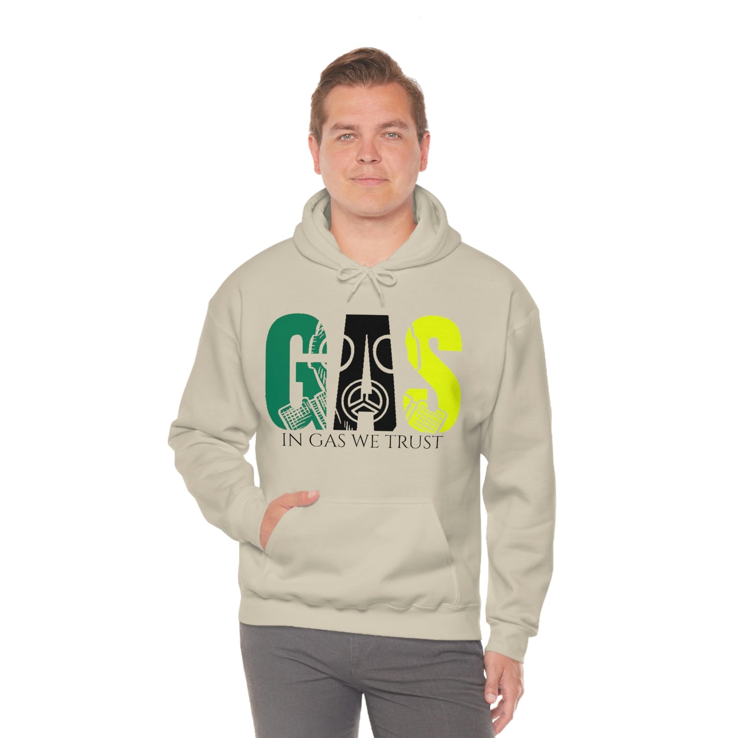 Unisex Heavy Blend Gas Hooded Sweatshirt