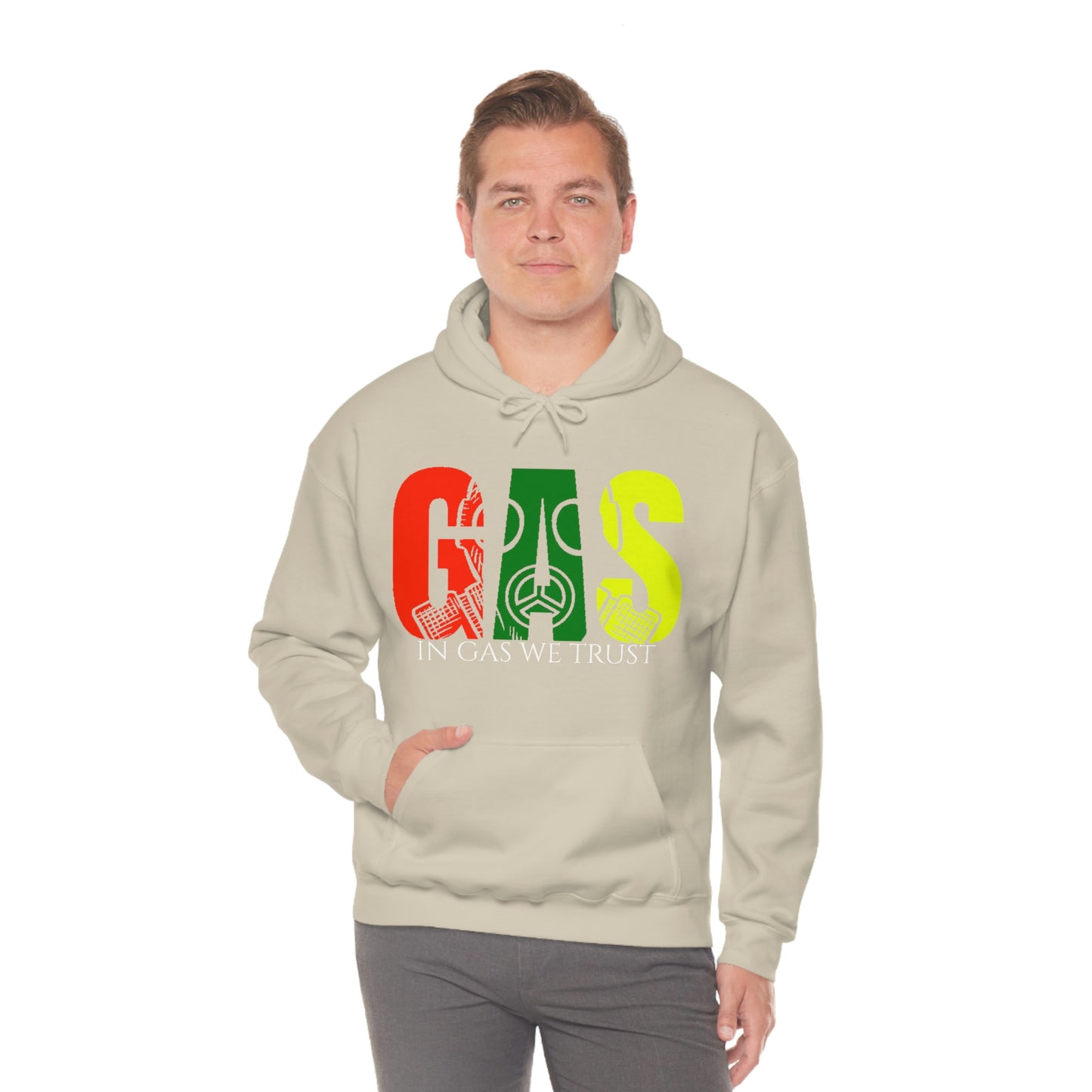 Unisex Heavy Blend Gas Hooded Sweatshirt