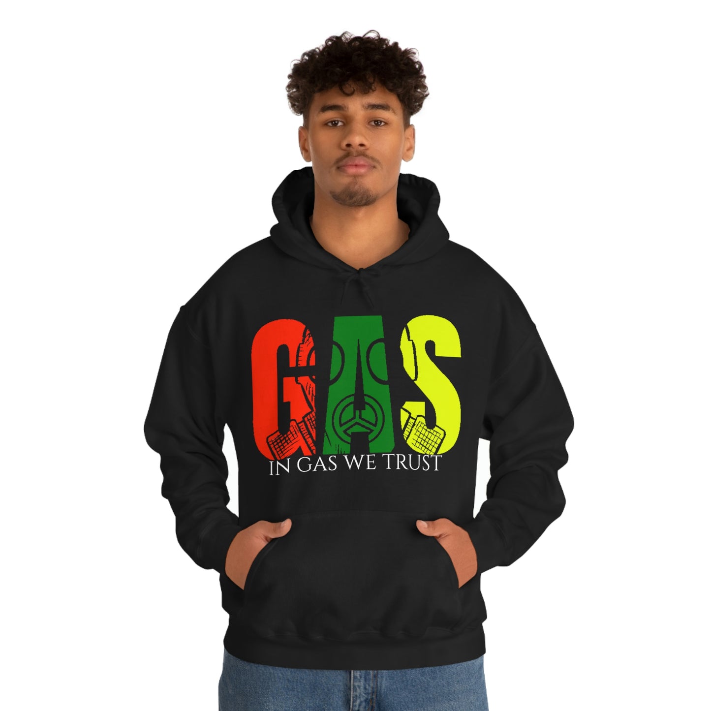 Unisex Heavy Blend Gas Hooded Sweatshirt