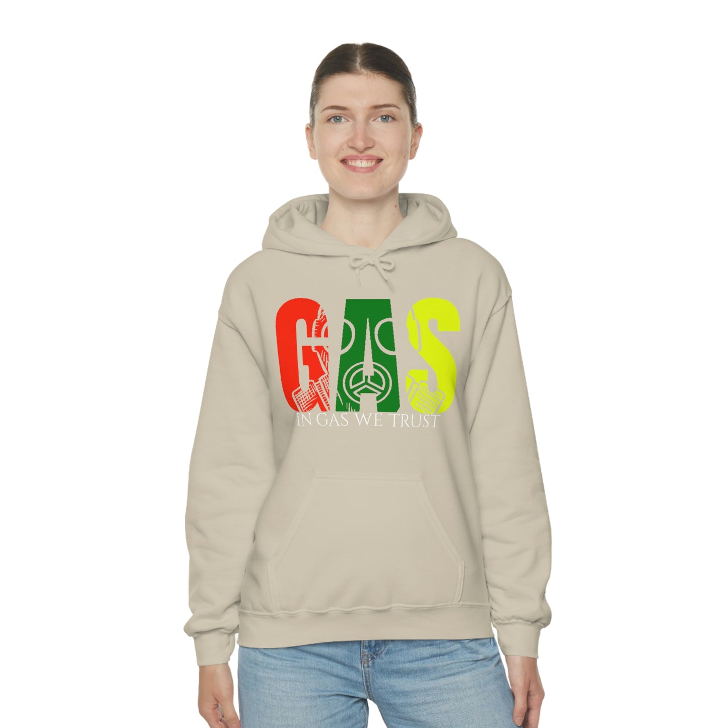 Unisex Heavy Blend Gas Hooded Sweatshirt