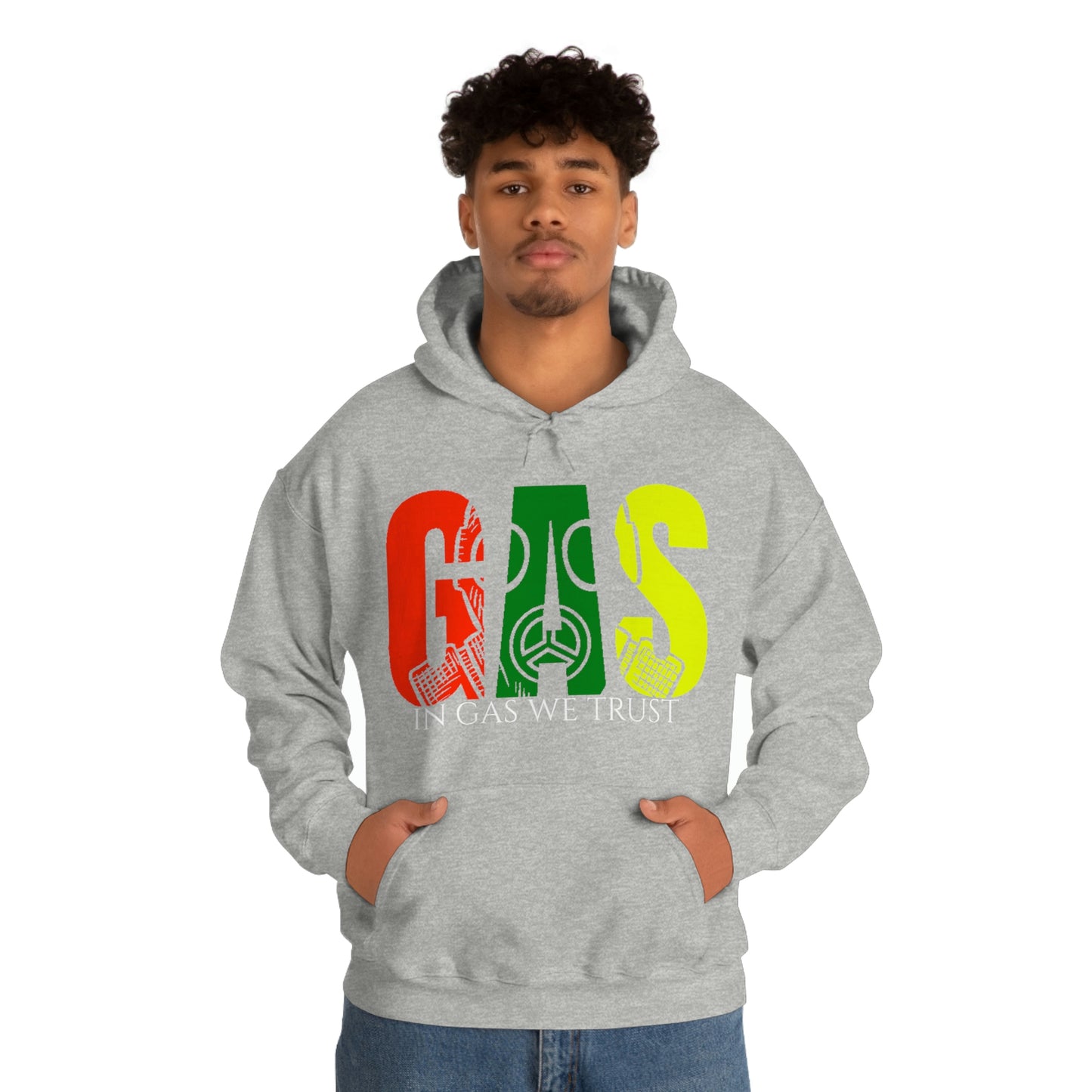 Unisex Heavy Blend Gas Hooded Sweatshirt