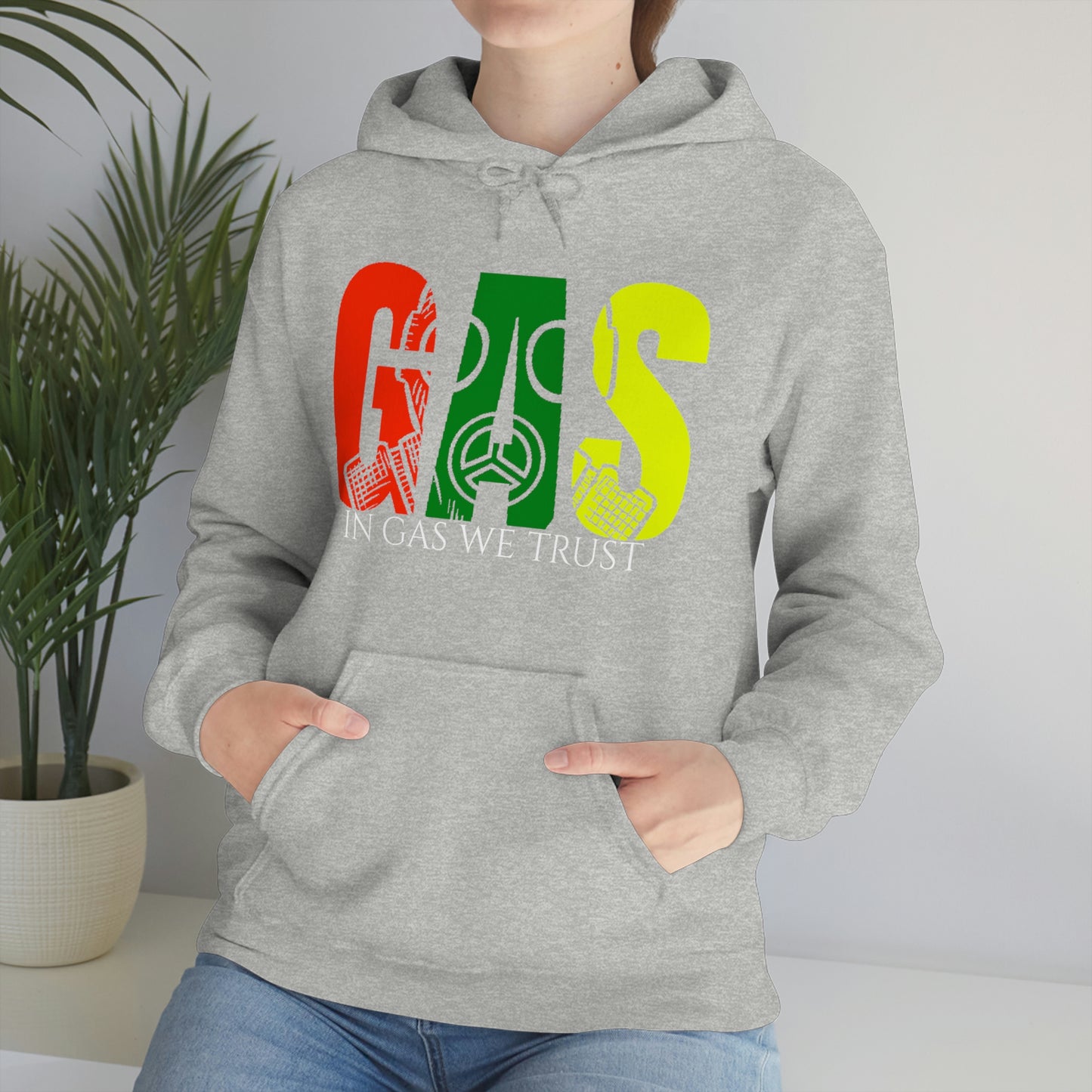 Unisex Heavy Blend Gas Hooded Sweatshirt