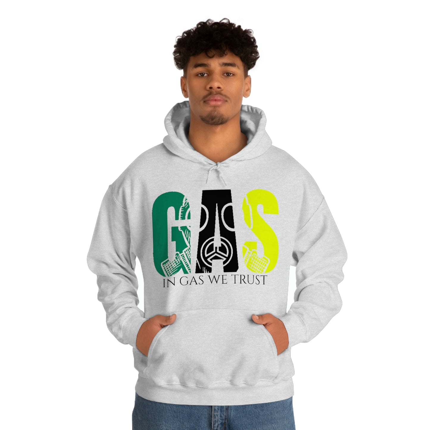 Unisex Heavy Blend Gas Hooded Sweatshirt