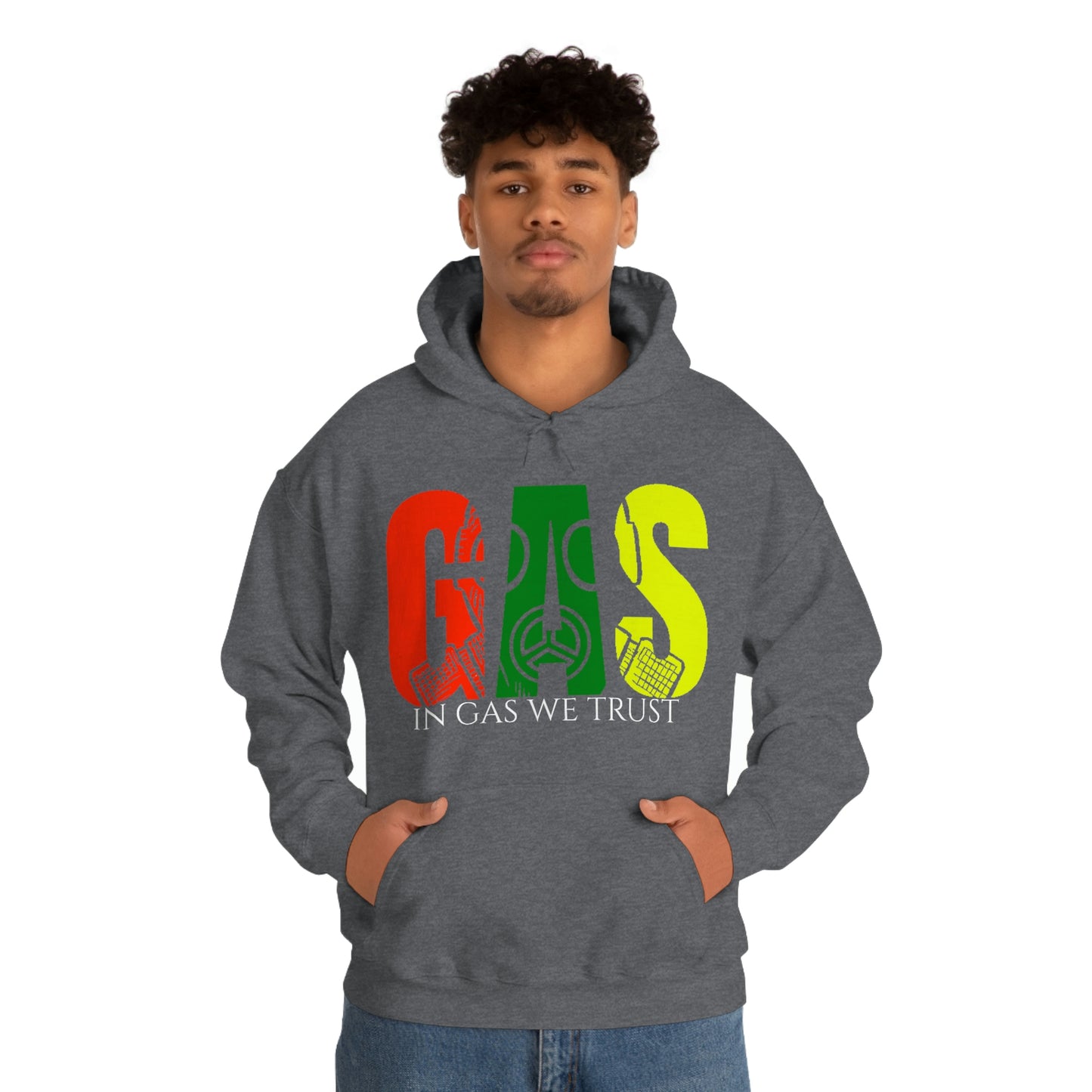 Unisex Heavy Blend Gas Hooded Sweatshirt