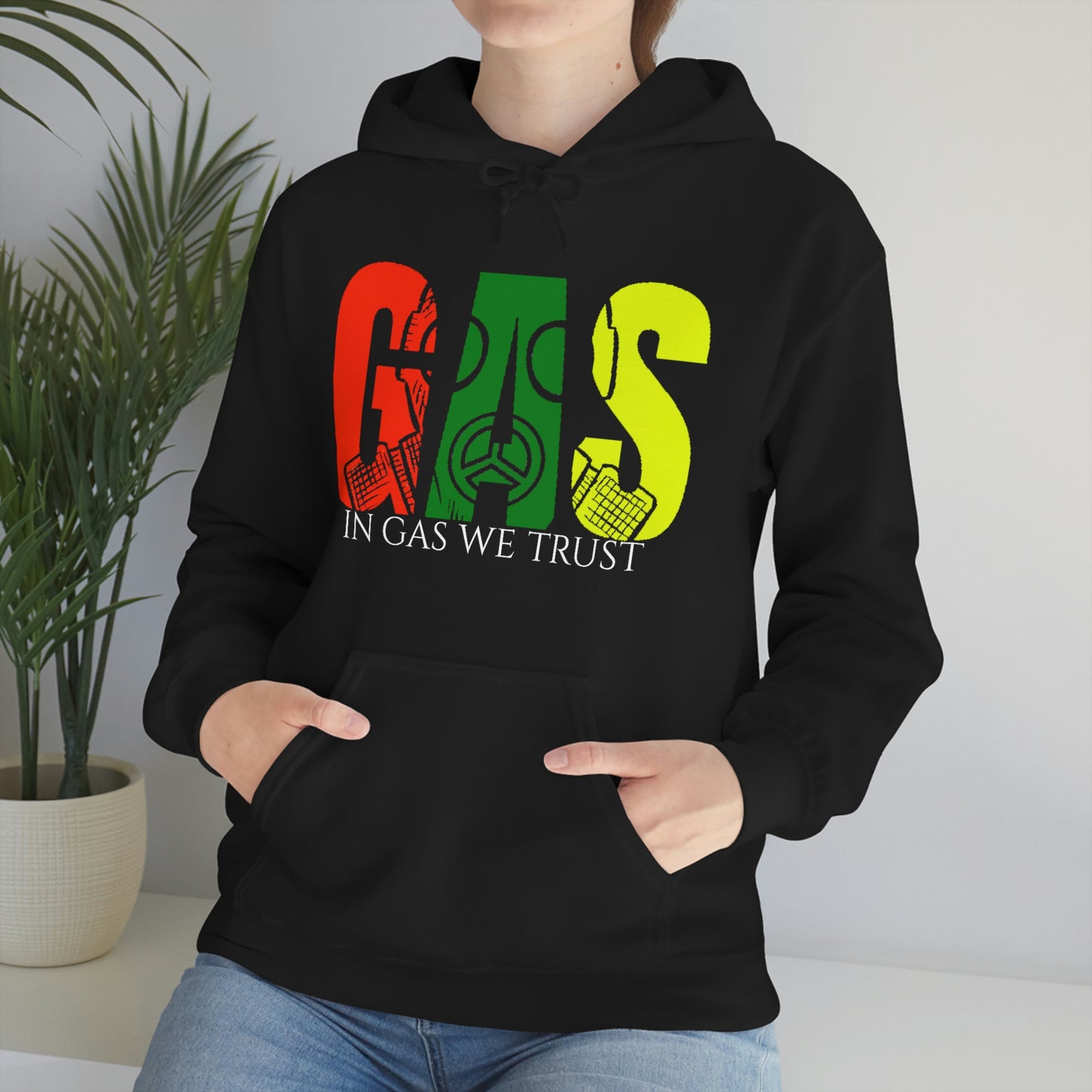 Unisex Heavy Blend Gas Hooded Sweatshirt