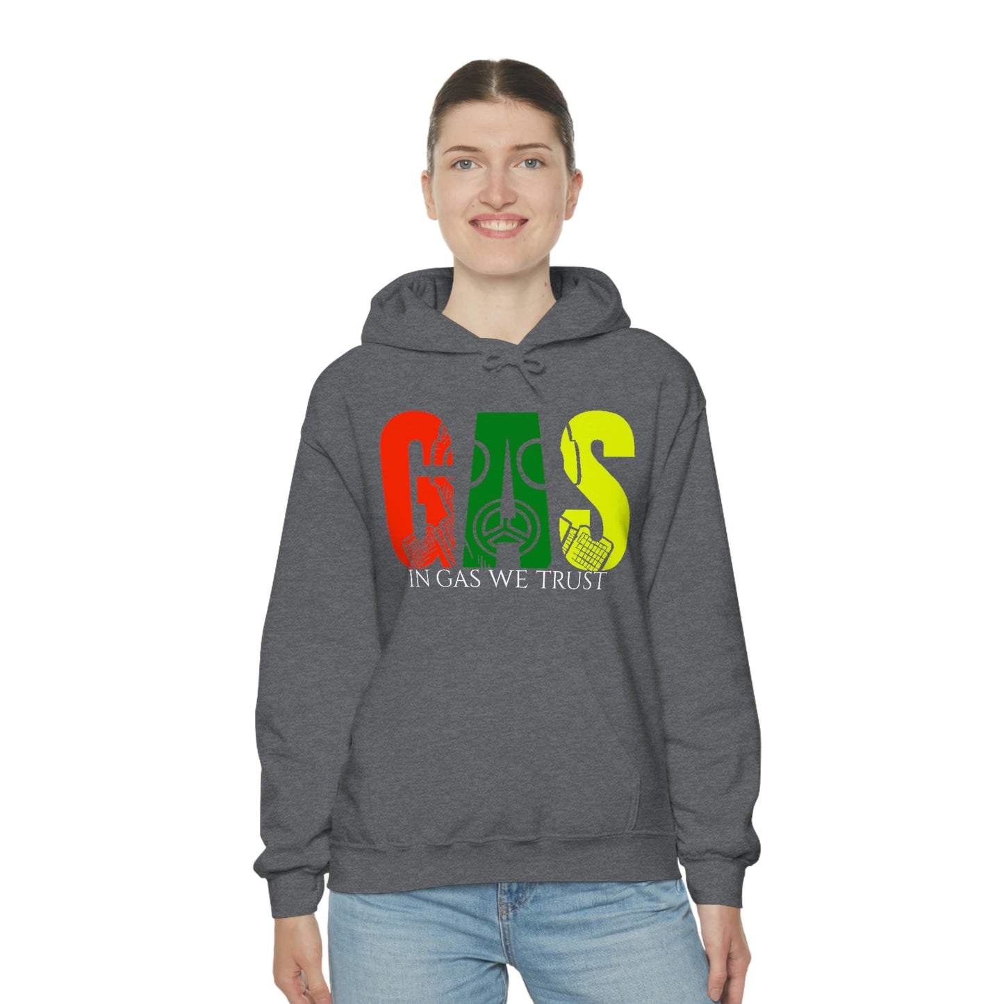 Unisex Heavy Blend Gas Hooded Sweatshirt